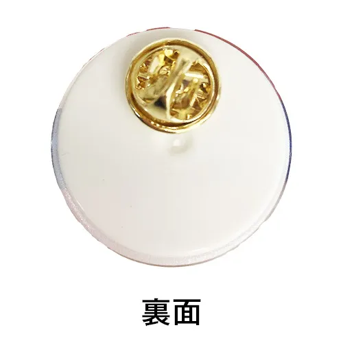 ガラスピンバッジ(円形:大)