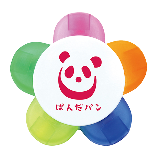 フラワー5色ペン