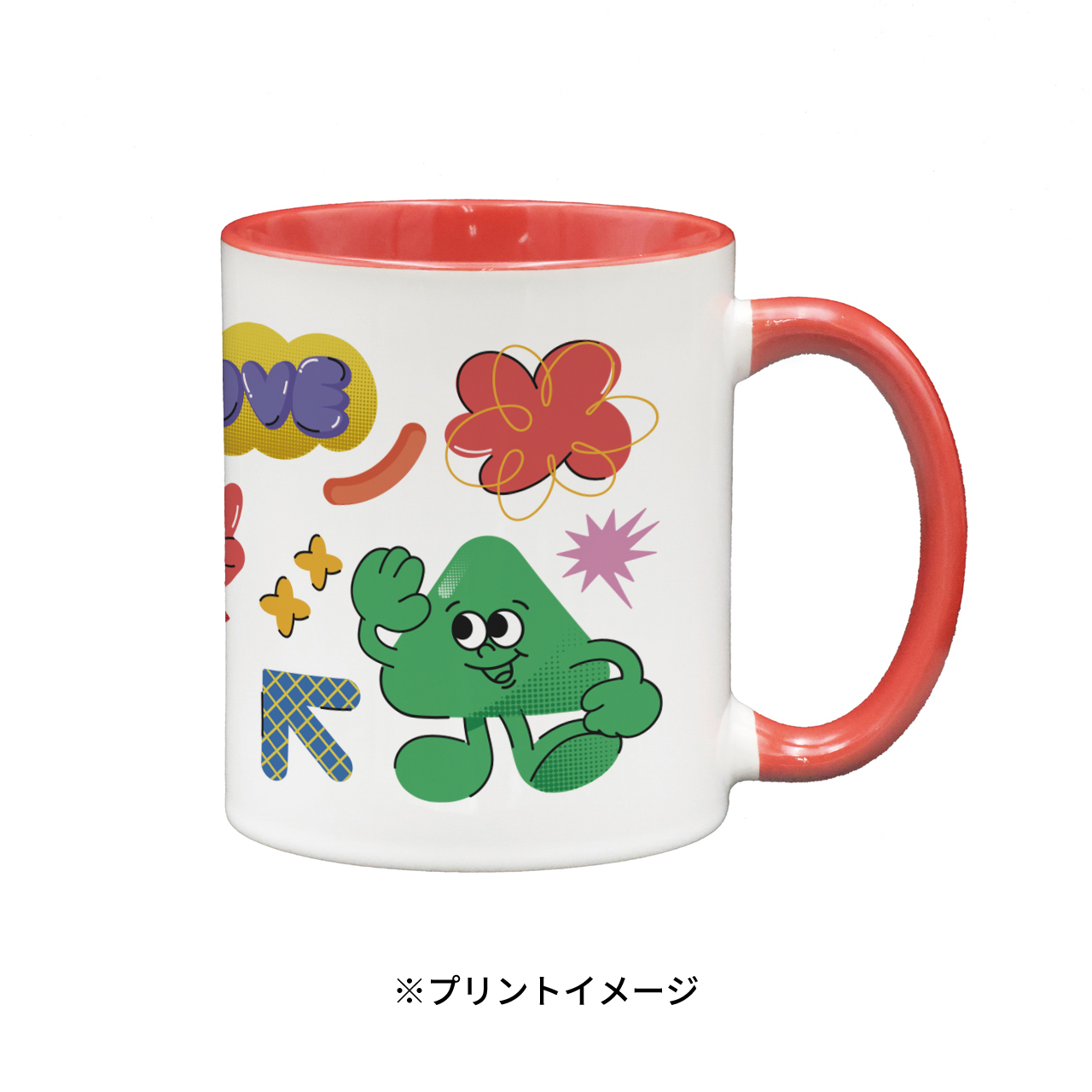 マグカップ ツートーンハンドル