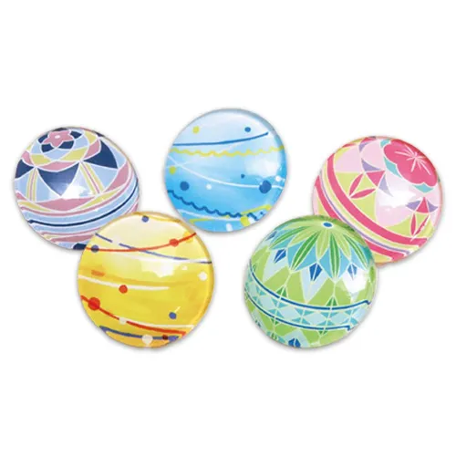 ガラスピンバッジ(円形:大)