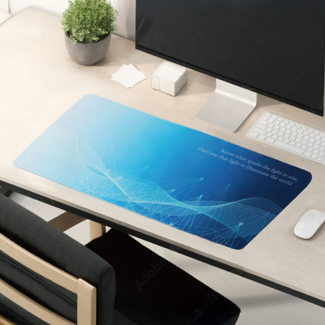 ラバーデスクマット(大)