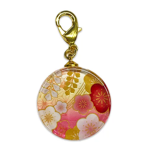 ガラスチャーム(円形:中)