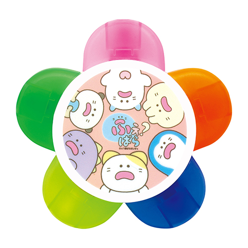 フラワー5色ペン
